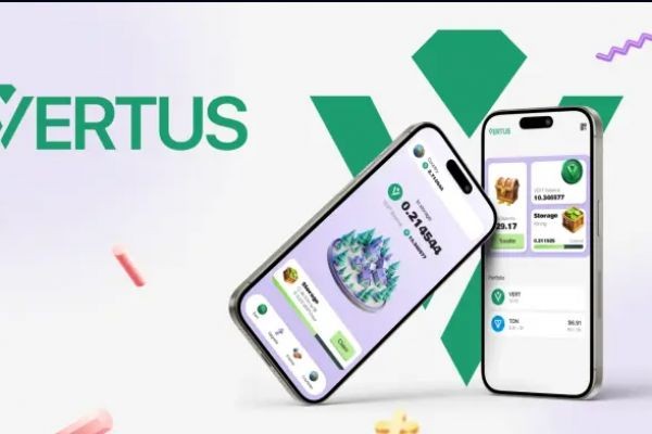 Vertus is a web3 application built on the TON blockchain, available directly via Telegram with mining capabilities
